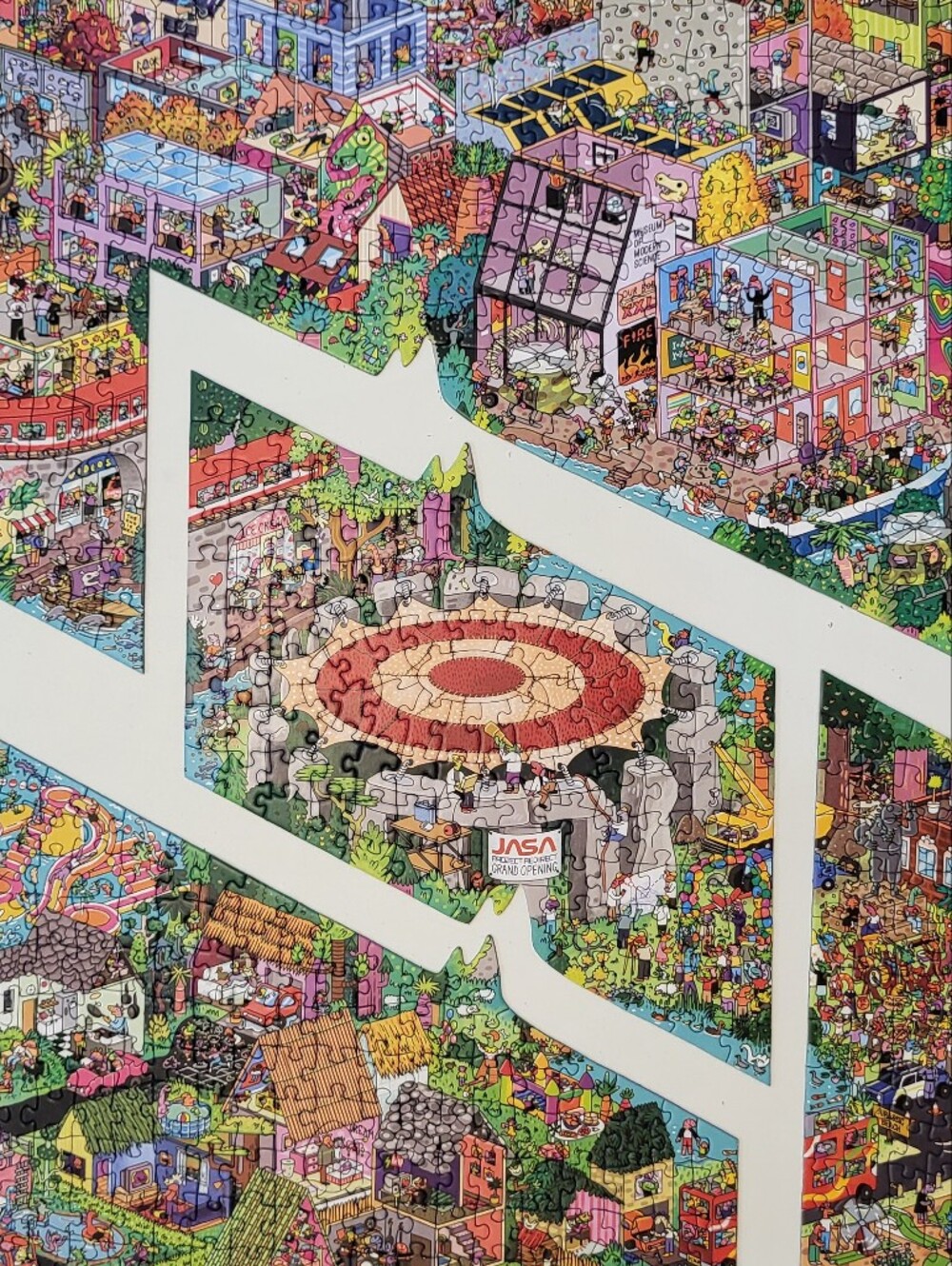 Magic Puzzle "Big Rock City" - Picture 7 of 12